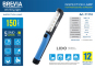 Фонарь инспекционный Brevia LED Pen Light 5SMD+1W LED 150lm 3xAAA 1