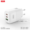 Сетевое зарядное устройство XO L139 1USB-A 45W+2USB-C 65W + Type-c кабель белый 2