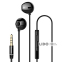 Бездротові навушники Baseus Enock H06 lateral in-ear Wire Earphone 3.5 mini-jack чорні 0