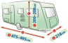 Чохол-тент для автомобіля Mobile Garage L 495 caravan (475-495см) 7