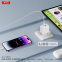 Мережевий зарядний пристрій XO L138 PD30W/QC18W 1USB-A+1USB-C  білий 4
