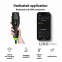 Мобильное зарядное устройство для Green Cell Habu EV 11кВт 7м Type-2 для CEE, 16А Wallbox 2в1 с приложением GC 1