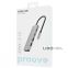 Type-C-Хаб Proove Iron Link 5 in 1 (2*Type-C + 2*USB3.0 + HDMI) срібний 0