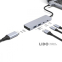 Type-C-Хаб Proove Iron Link 5 in 1 (2*Type-C + 2*USB3.0 + HDMI) срібний 2