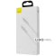 Кабель Baseus Cafule Metal Type-C to Type-C 100W 2м чорний 0