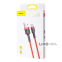 Кабель Baseus Cafule Micro USB 2.4A (0.5m) серый/черный 0