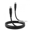 Кабель Proove Soft Silicone Type-C to Lightning 27W (1m) черный 4