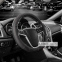 Чохол на кермо Carlife 39 - 41см, шкіра, чорний з червоною ниткою 0