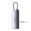 USB-Хаб Baseus Metal Gleam Series 4-in-1 (4xUSB3.0) сірий 6