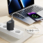 Мережевий зарядний пристрій Proove Silicone Power 45W (Type-C + USB) білий 7