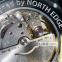 Механические Часы NORTH EDGE AMOY серебряные 8