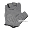 Велоперчатки Grey's с короткими пальцами и гелевыми вставками, черно-серые М 1