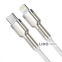 Кабель Baseus Cafule Metal Type-C to Lightning PD 20W (1m) зелений 4