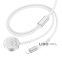 Беспроводное зарядное устройство Hoco CW54 2в1 charging cable iP+iWatch белый 1