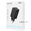 Мережевий зарядний пристрій Proove Pocket GaN 65W (2Type-C + USB) чорний 0