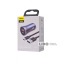 Автомобільний Зарядний Пристрій Baseus Golden Contactor Pro 40W USB+Type-C+Cable Type-C 5A (1м) темно-сірий 6