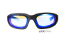 Окуляри фотохромні захисні Global Vision KickBack Anti Fog дзеркальні сині 3