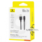 Кабель Baseus Silky Series Fast Charging Type-C 100W (2м) белый 0