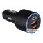 Автомобильное зарядное устройство BREVIA ePower TriCharge 66W 1xUSB-C+2xUSB-A черный 0