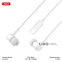 Навушники дротові XO EP81 Sunflower In-Ear Type-C білі 0