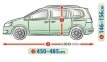 Чехол-тент для автомобиля Mobile Garage XL mini Van (450-485см) 0