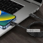 Кабель Proove Dense Metal Type-C to Type-C 60W (1m) чорний 8