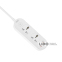 Мережевий фільтр XO WL31 30W (2 розетки +1USB-A+2USB-C) з головними вимикачем 1,5м. білий 0