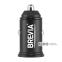 Автомобільний зарядний пристрій Brevia ePower DualMetal 48W 1xUSB-C+1xUSB-A, чорний 1