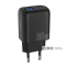 Сетевое Зарядное Устройство Proove Silicone Power Plus 30W (Type-C+USB) черный 1