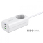 Сетевой фильтр Proove Power Strip PD-02 65W (2 Type-C + 1USB) белый 3