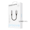 Переходник AUX Proove SoundMesh Lightning to 3.5mm серый 0