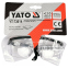 Очки защитные YATO открытые прозрачные, с коррекцией зрения +2,5 диоптрии YT-73614 3