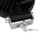 Фара світлодіодна Winso Pro EPISTAR точковий 10-30V, 27W (9x3W), 1шт 5