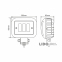 Фара світлодіодна Winso Pro 10-30V, 30W (3x10W), 2700Lm, CSP1860DE 1шт 6