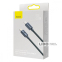 Кабель Baseus Crystal Shine Series Fast Charging Type-C to Lightning 20W (1.2m) блакитний 0