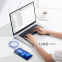 Кабель Baseus Crystal Shine Series Fast Charging Type-C to Lightning 20W (1.2m) блакитний 1