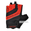 Велоперчатки Grey's с короткими пальцами и гелевыми вставками, черно-красные М GR18332 0