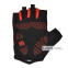 Велоперчатки Grey's с короткими пальцами и гелевыми вставками, черно-красные М GR18332 1