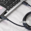 Кабель Proove Striped Silicone Type-C to Type-C 60W (1m) білий 2