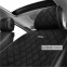 Комплект преміум накидок для сидінь CarLife Nitro, black 4