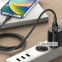 Кабель Proove Double Way Silicone USB to Micro USB 2.4A (1m) черный 2
