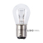 Лампа накаливания Brevia P21/4W 12V 21/4W BAZ15d CP, 10шт 0