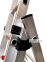 Лестница трехсекционная алюминиевая GTM KME313 3x13 ступеней 3,53-8,93м 1