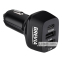 Автомобильное зарядное устройство BREVIA ePower TriDrive 44W 1xUSB-C+2xUSB-A черный 0