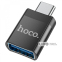 Переходник Hoco UA17 USB to Type-C черный 1