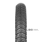 Покришка велосипедна Grey's 18x2.40 P1420 BLK 0