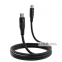 Кабель Proove Soft Silicone Type-C to Type-C 60W (1m) чорний 4