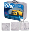 Чехол-тент для автомобиля Vitol серый с подкладкой M jeep/mini Van 6