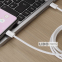 Кабель Proove Energy Stream Type-C to Type-C 60W (1m) білий 2