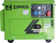 Генератор Zipper дизельний 4-тактний KZI-STE7500DSH 3,3/5кВт + металева каністра 20 л 1